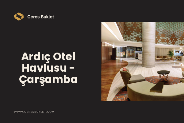 Ardıç Otel Havlusu - Çarşamba