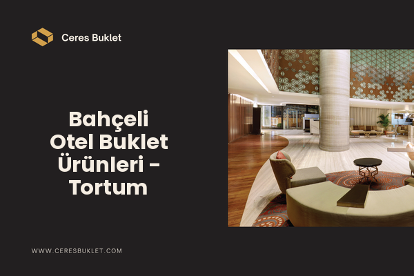 Bahçeli Otel Buklet Ürünleri - Tortum