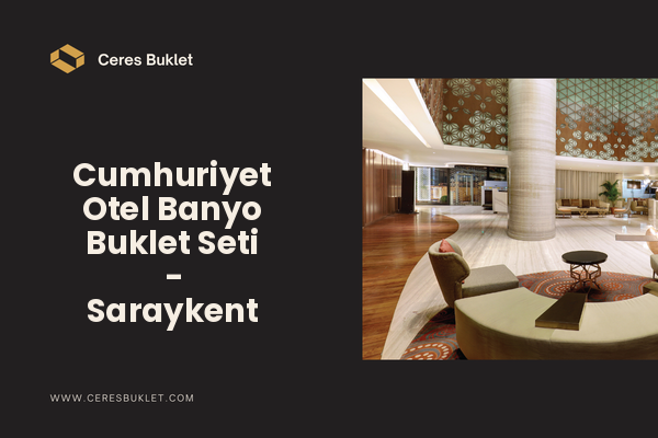 Cumhuriyet Otel Banyo Buklet Seti - Saraykent