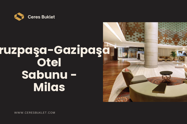 Firuzpaşa-Gazipaşa Otel Sabunu - Milas