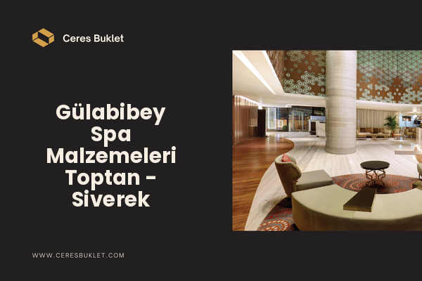 Gülabibey Spa Malzemeleri Toptan - Siverek