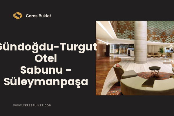 Gündoğdu-Turgut Otel Sabunu - Süleymanpaşa