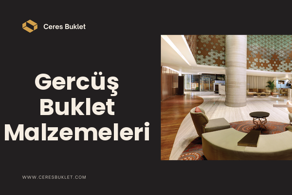 Gercüş Buklet Malzemeleri