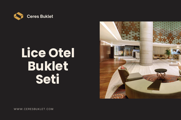 Lice Otel Buklet Seti