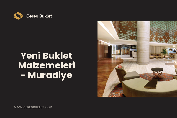 Yeni Buklet Malzemeleri - Muradiye