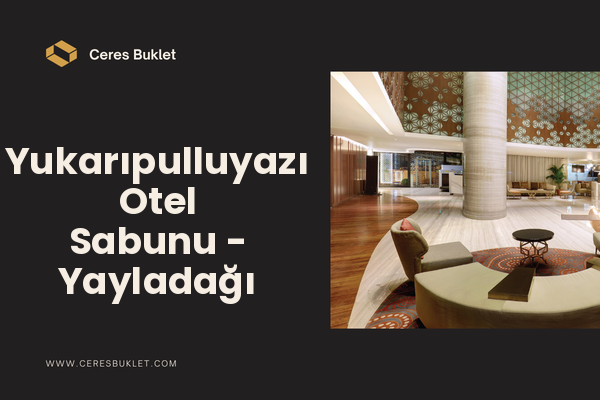 Yukarıpulluyazı Otel Sabunu - Yayladağı
